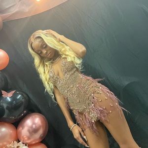 Birth Dress Custom Made Size XS